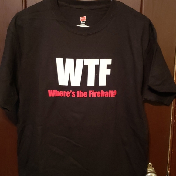 NWOT - Fireball Whiskey T-shirt  (size medium) - Picture 2 of 3